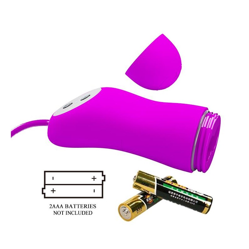 PRETTY LOVE - SUCTION & VIBRO-BULLETS, 12 vibration functions 12 sucking functions